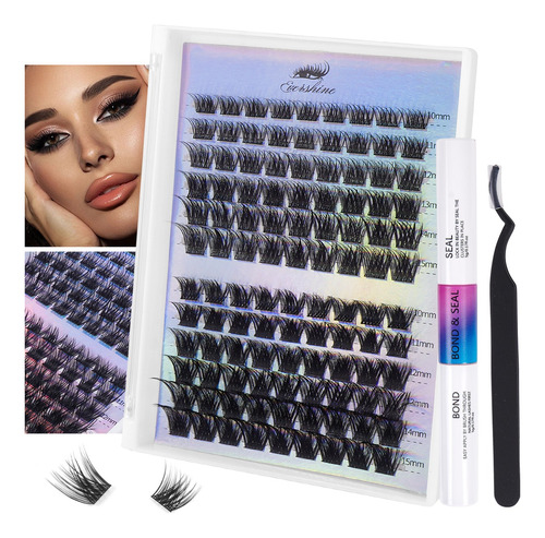 Kit Para Pestañas Lashes + Adhesivo Para Pestañas Maquillaje