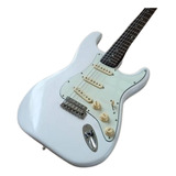 Stratocaster Thq Artic White Relic Wengue No Squier