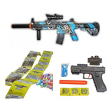 Rifle Automatico Lanza Hidrogel Recargable M416 + Regalo