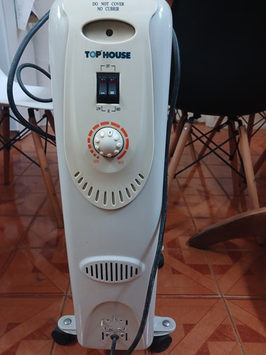 Calefactor Radiador Aceite  Eléctrico Top House 