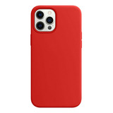 Capa Capinha Compatível iPhone 11 Vermelha Silicone Cor Vermelho Liso