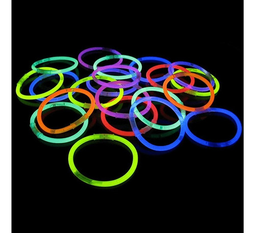 50 Pulsera Luminosa Fluor 