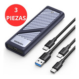 3 Pz Case M.2 Nvme/sata Ugreen 10gbps Usb C, Usb 3.2 Gen 2