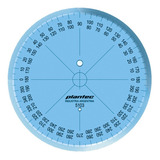 Transportador 360º Grado Plantec Dibujo Tecnico Regla 120 Mm