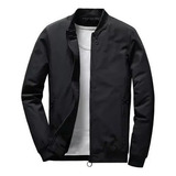 Cortavientos Casual Ligero Varsity Para Hombre