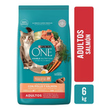 Alimento Purina® One® Para Gato Adulto Sabor Pollo Y Salmón 6 kg