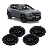 Kit Alto Falantes 4 Portas Jeep Compass Jbl 6x9 Polegadas Cor 7891217708017