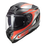 Casco Cerrado Challenger  Ls2 Cannon  Gris/nja Rider One