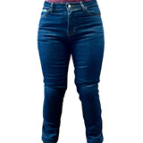 Pantalón Motociclista Dama Jeans Kevlar Protecciones Forza