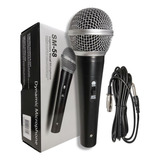 Microfono Con Cable Profesional Dinamico Unidireccional