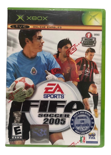 Fifa Soccer 2005 Original Xbox Clássico Ntsc Novo Lacrado