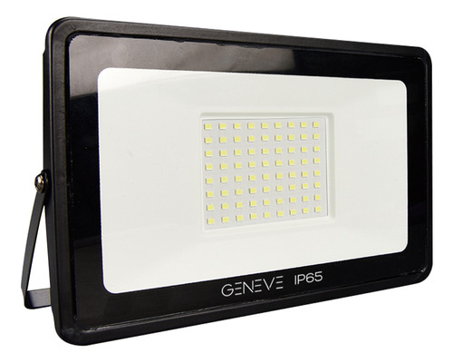 Geneve Ge-fl50s 50 W 85v/265v Negro Reflector Con Sensor De Movimiento Incorporado