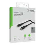 Cable Belkin Usb-c To Usb-c Negro