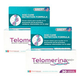 Combo X 2 Telomerina Nad+ Protector Adn Original - Antiage