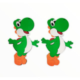 Figura Yoshi Super Mario Bros De Fomi Tamaño Mediano