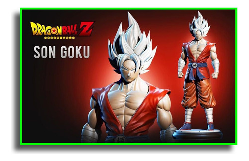 Action Figure Stl - Goku High