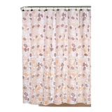 Cortina De Baño Premium Estampada + Protector + Ganchos