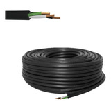 50 Mts Cable Uso Rudo Calibre 3 X 10 100% Cobre Argos 