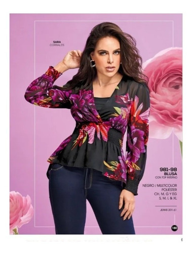 Blusa Cklass 981-98 Con Top-multicolor Outlet/saldos Mchn