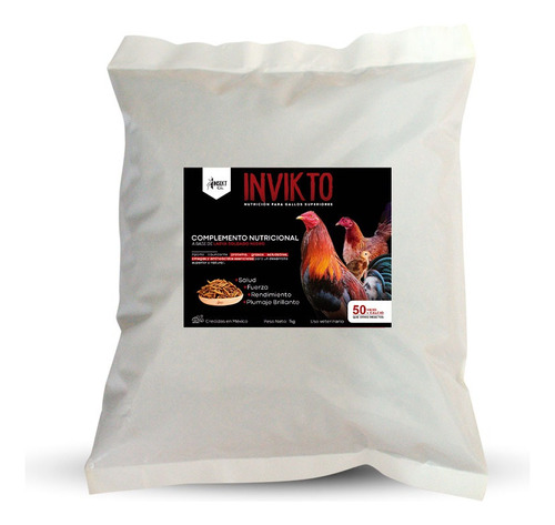 Suplemento Proteico Alimenticio Para Aves De Combate (1kg)