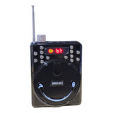 Megafono Amplificador De Voz Recargable Con Usb Y Bluetooth