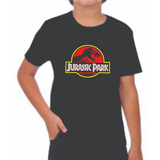 Camiseta Infantil Jurassic Park