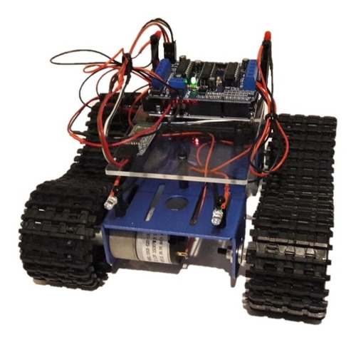 Robot Tanque Arduino Uno, Motor Shield (tslatoys)