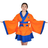 Ropa De Anime De Las Mujeres S Kimono Para El Hijo Goku...