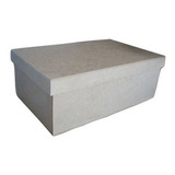 Caixa Sapato 20x15x6 Mdf Cru - Kit 10 Unidades