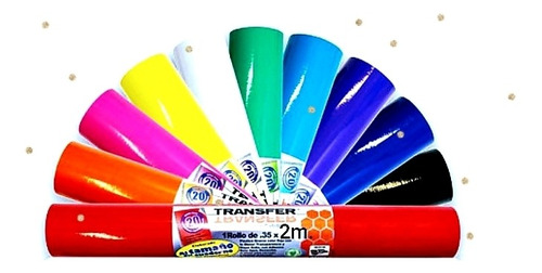 Plástico Contac Autoadherible V.colores 2 Metros Transfer