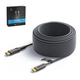 Kimtabo Cable Hdmi De Fibra Óptica (hdmi 2.0, 18 Gbps), Hdmi