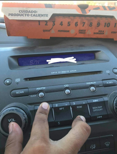 Codigo Radio Estereo Honda