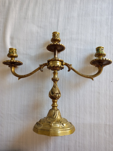 Candelabro De Bronce