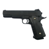 Pistola Airsoft Gun Deportiva V21 Metalica Resorte + Balines