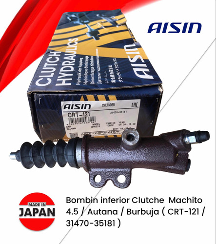 Bombin Inferior Clutche Toyota 4.0 Machito Aisin 100% Japan Foto 4