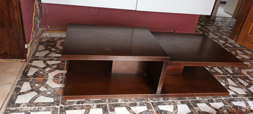 Mesa Ratona Madera Mazisa Con Diseño 