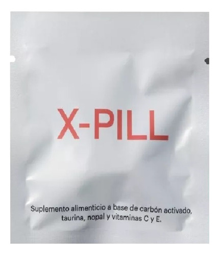 X-pill Auxiliar En Los Síntomas De La Cruda 3g 1caps Sfn