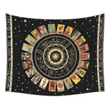 Tapiz Mandala Con Cartas Del Tarot For Colgar En La Pared,