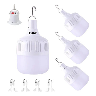 Focos Hogar Portatil Gancho Led Usb Recargables 150w