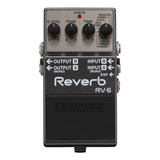 Pedal Boss Rv 6 Reverb Com Shimmer Rv6 Para Guitarra