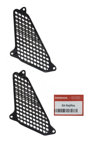 Kit Rejillas Laterales Izq/der Original Honda Cbx250 Twister