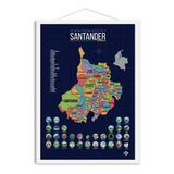 Mapa Santander Decorativo Para Raspar Mapa Viajero Santander