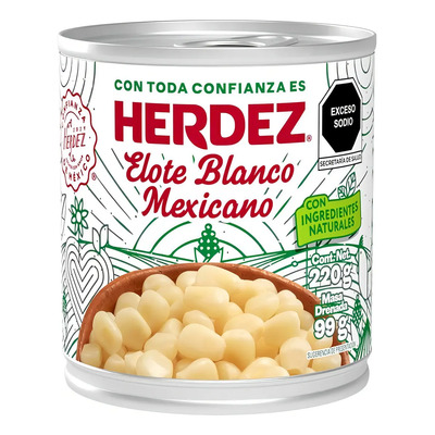 Granos De Elote Herdez Blanco 220 G | MercadoLibre