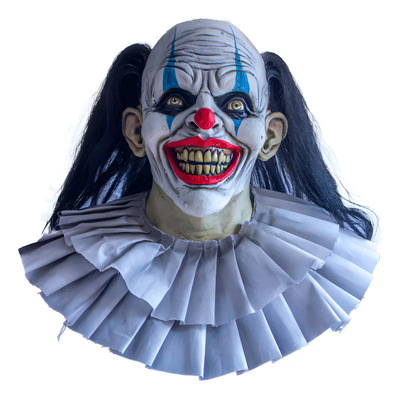 Máscara Payaso Maldito The Clown Derry Oktober Disfraz Color Negro Payaso Derry | MercadoLibre