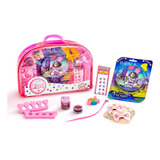 Kit Fashion Beleza Teen Maquiagem Esmalte Infantil Ed1 Brinq