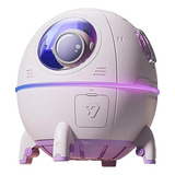 Humidificador Astronaut Space Capsule, Ambientador, Color Morado, 110 V/220 V