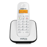 Telefone Sem Fio Digital Intelbras Ts 3110 Branco E Preto