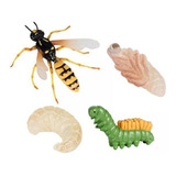 2 X 4 Piezas Naturaleza Wasp Crecimiento Juguete Animal