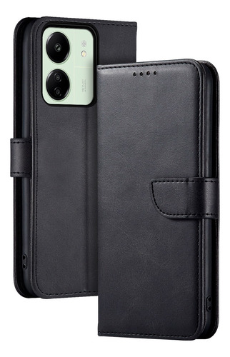 Carcasa Para Xiaomi Flipcover Premium Elegante Negro