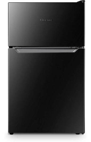 Frigobar Hisense Rt33d6abe 3.3 Pies Doble Puerta 88 L Negro